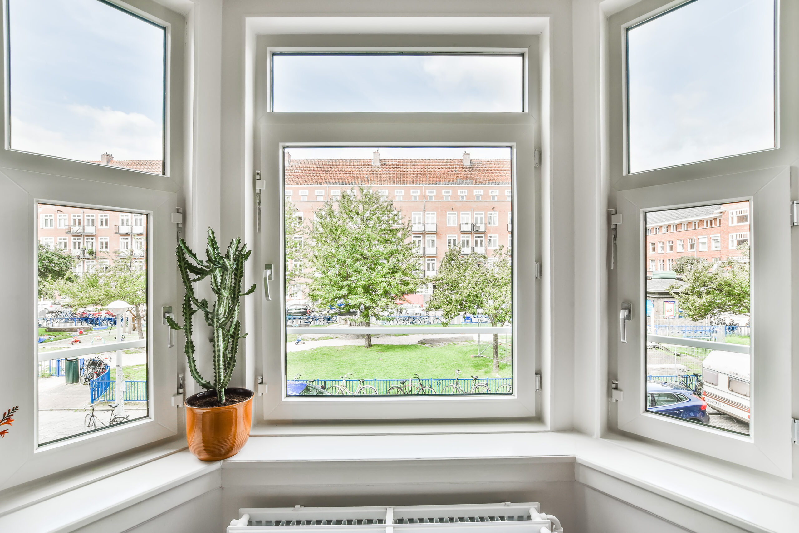 Beautiful window design Beautiful window design in a modern house
